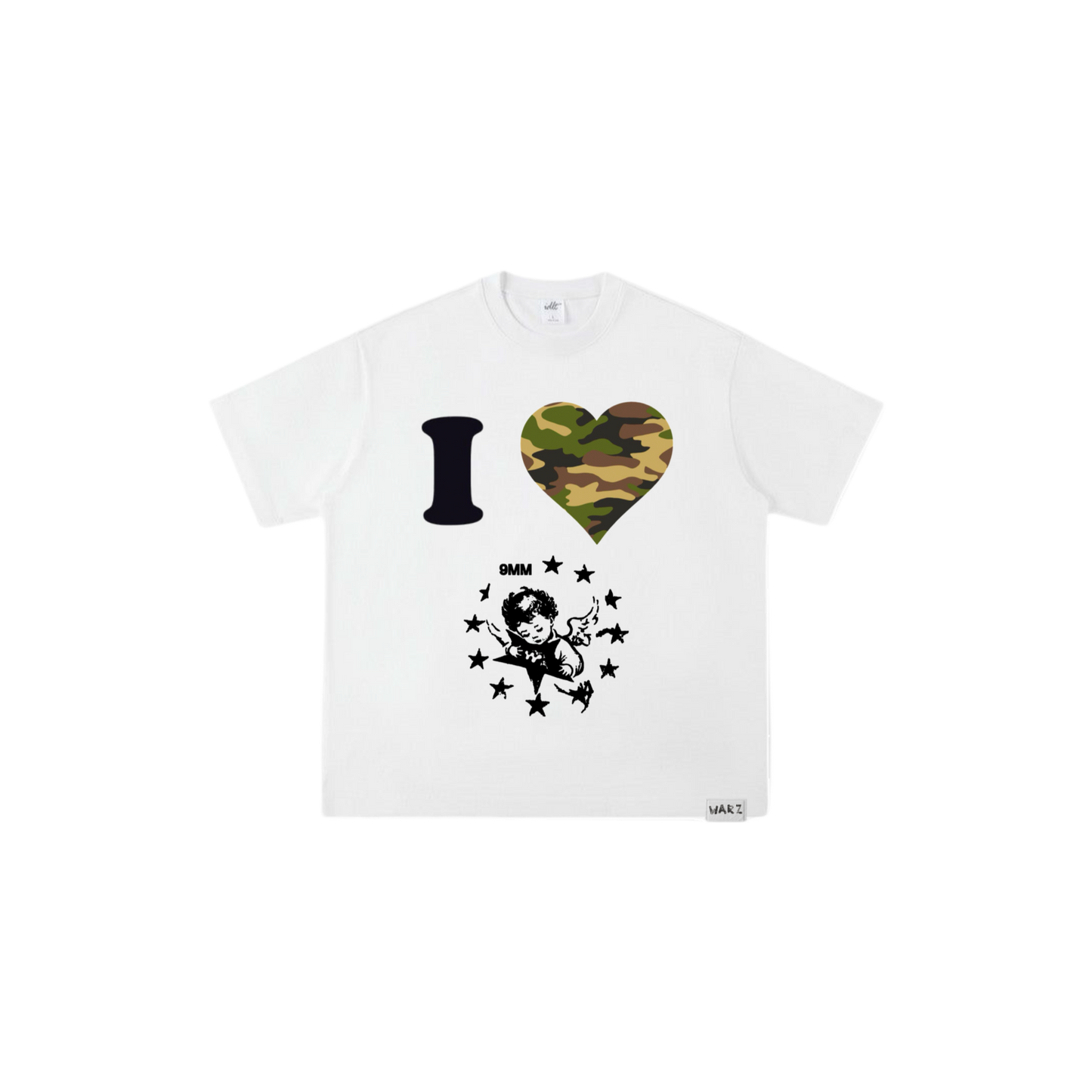 I LUV WARZ LOGO TEE