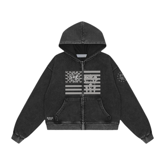 WARZ GRAPHIC FLAG HOODIE