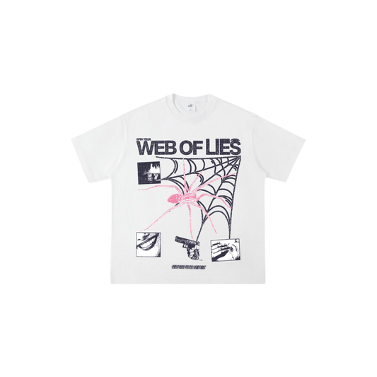 WEB OF LIES TEE